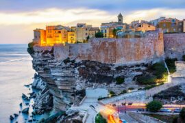 Séjour à moto en Corse à la Citadelle de Bonifacio