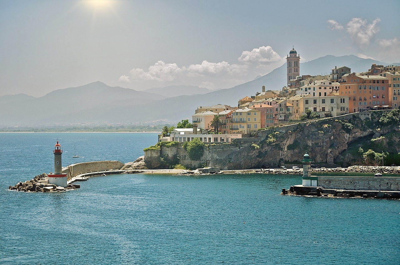 Tour de Corse à moto Bastia