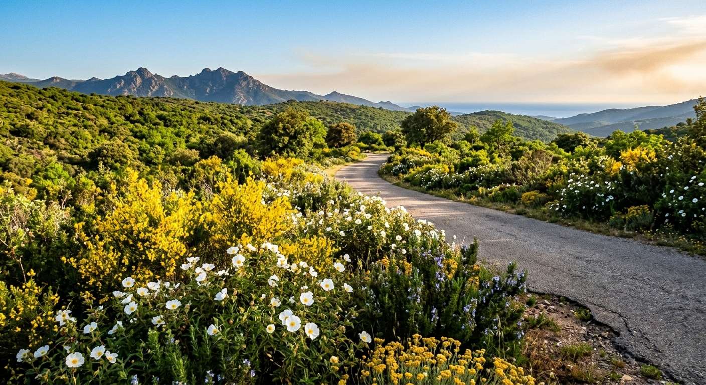 Le printemps en Corse à moto une expérience sensorielle extraordinaire