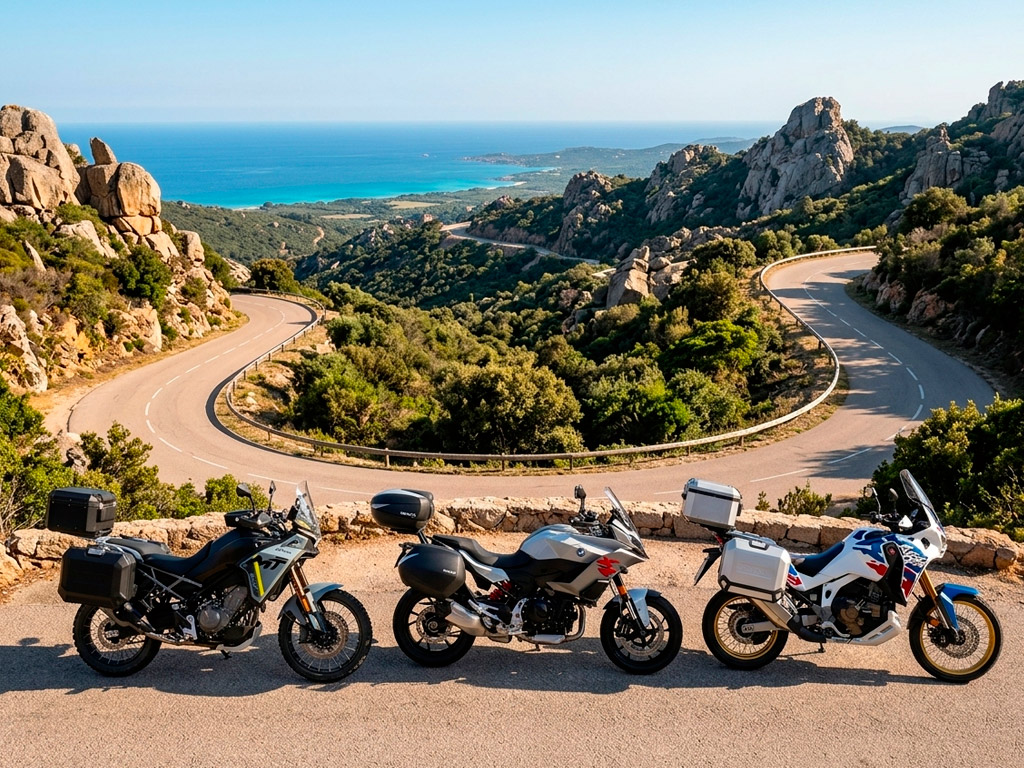 Nouveautés flotte 2026 quel deux-roues choisir pour affronter les routes corses ? Comparatif